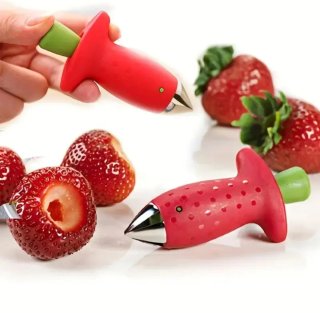Cortador de Fresas y Pelador