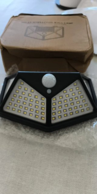 Lámpara Solar Exterior LED