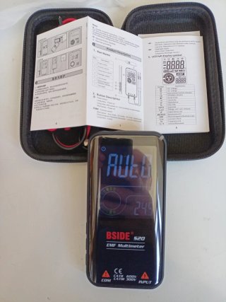 Multímetro Tester EMF con Auto Apagado