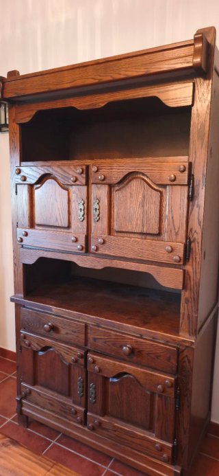 3 modulos de madera maciza Muebles rusticos