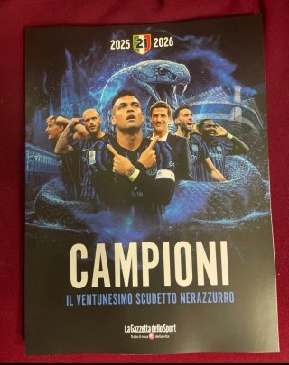 Libro Campioni Inter Scudetto 21
