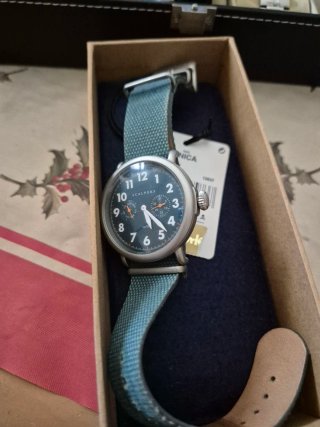 Reloj Scalpers Azul y Plateado