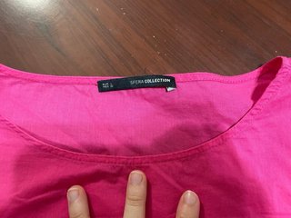 Camiseta Sfera rosa talla L