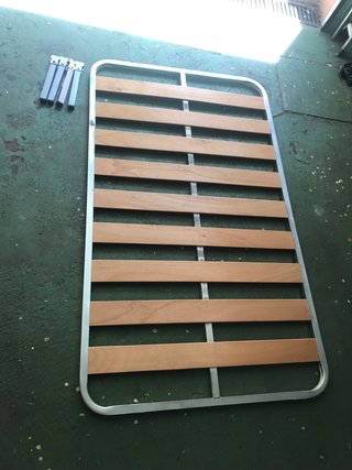 Somier 105x180 con patas