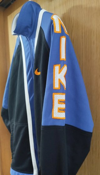 Sudadera Nike Vintage Negra y Azul