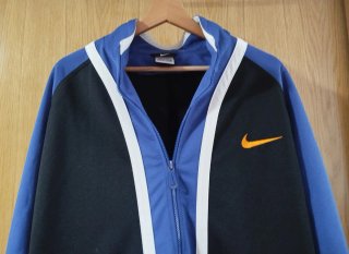 Sudadera Nike Vintage Negra y Azul