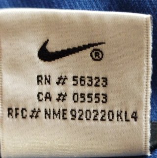 Sudadera Nike Vintage Negra y Azul