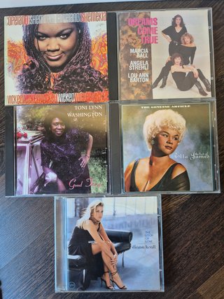 Lote 5 CDs Cantantes Blues