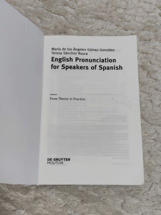 Libro fonética fonología pronunciación inglés