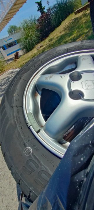 Llantas Honda Civic/Jazz 14 con neumáticos