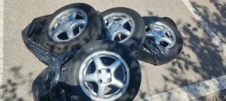Llantas Honda Civic/Jazz 14 con neumáticos