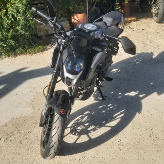 Despiece CFMoto 300NK Negra y Naranja