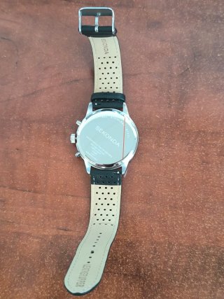 Reloj Sekonda Cronógrafo Negro y Amarillo