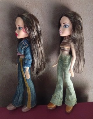 2 Bambole Bratz 2001