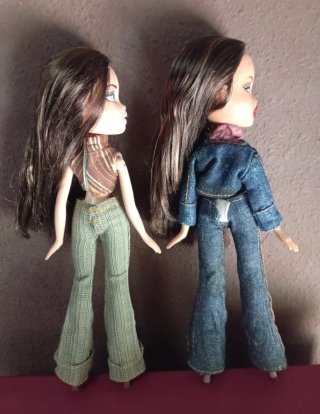 2 Bambole Bratz 2001