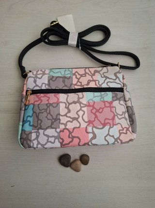 Bolso bandolera estampado