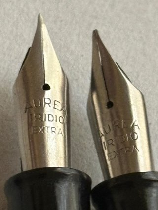 Penne stilografiche in celluloide Aurea
