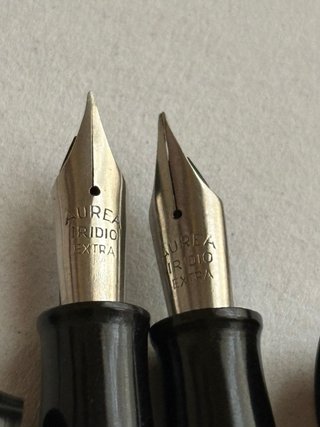 Penne stilografiche in celluloide Aurea