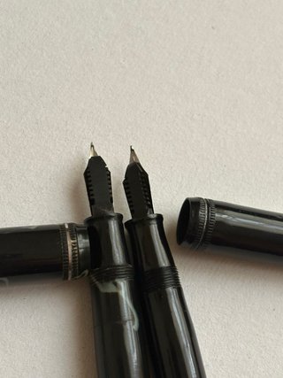 Penne stilografiche in celluloide Aurea