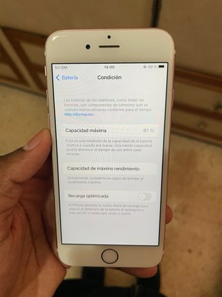 iPhone 6s 32GB Blanco/Rosa
