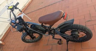 Bicicleta Eléctrica JANSNO X50 Fat Bike Negra