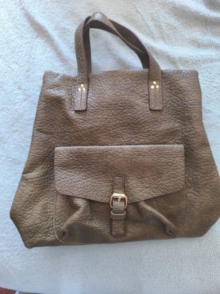 Bolso mochila marrón nuevo con etiqueta