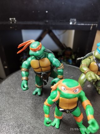 3 Figuras Tortugas Ninja