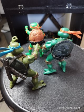 3 Figuras Tortugas Ninja