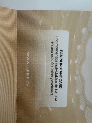 Carta Panini Instant Lamine Yamal FC Barcelona