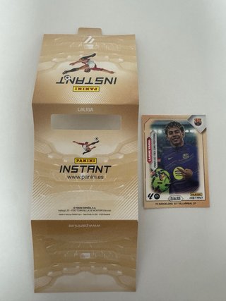 Carta Panini Instant Lamine Yamal FC Barcelona