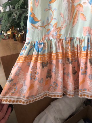 Vestido largo floral Polin et moi