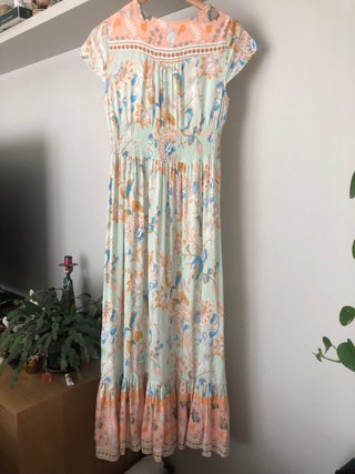 Vestido largo floral Polin et moi