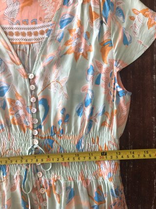 Vestido largo floral Polin et moi