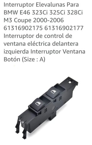 Botones elevalunas BMW