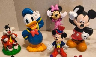 Figuras Disney: Mickey, Donald, Minnie y más