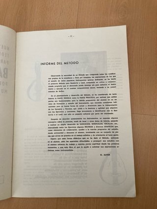 Método Teórico-Práctico Bandurria y Laúd Muy Facil
