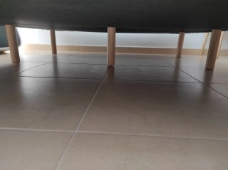 Base tapizada 150cm
