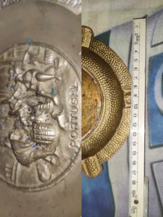 Cenicero de Bronce Portugal