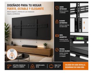 Soporte TV AXIL LUNIXSLIM L 65 MAX