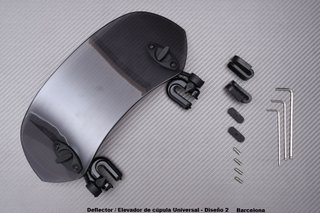 Deflector / Elevador de cúpula Universal Diseño 2