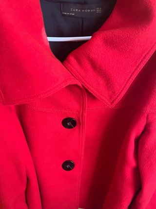 Chaqueta Zara Roja Talla M\L