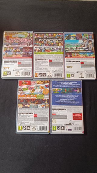 Lote 5 Juegos Nintendo Switch Pokemon