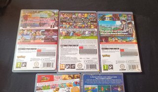 Lote 5 Juegos Nintendo Switch Pokemon