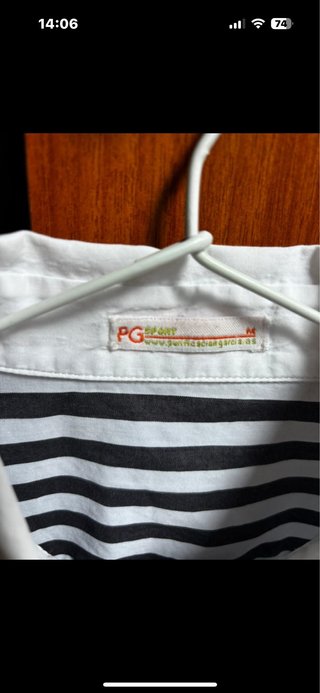 Camisa de rayas mujer