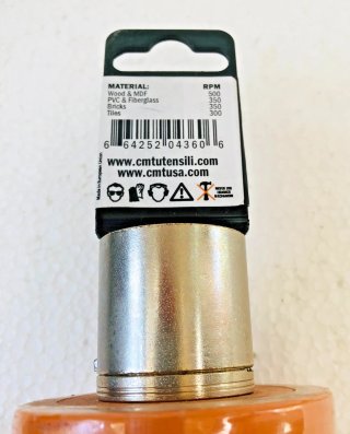 CMT 553-068 Sega a tazza lunga 68mm