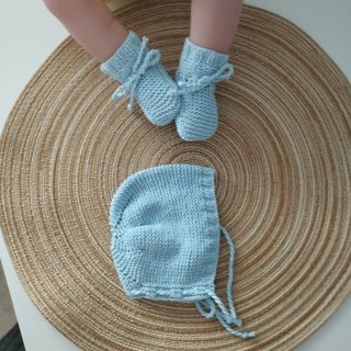 Capota y patucos bebe