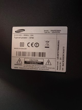 Samsung TV 40 pulgadas