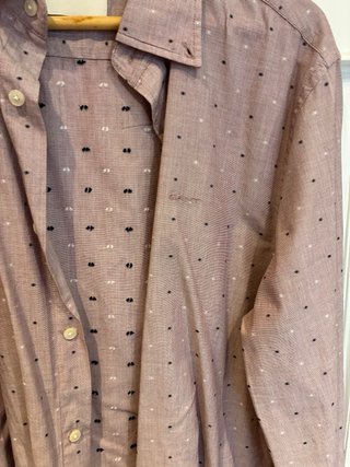 Camisa GANT rosa Slim Fit Talla XL Nueva