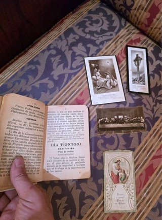 Libro antiguo religioso 1929 mes noviembre