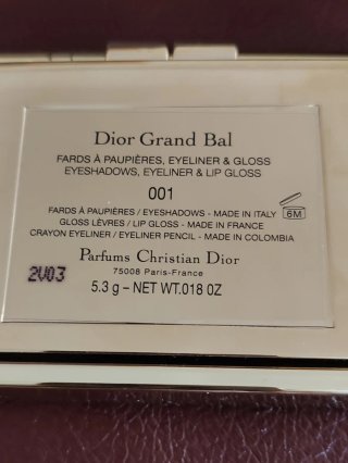 Estuche Maquillaje Dior Edición Limitada